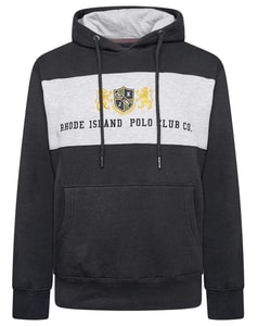 KAM Over Head Rhode Island Hoody Jet Black